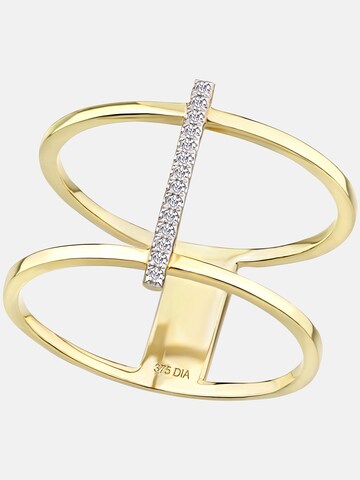 DIAMANT LETERNEL Ring in Gold: front