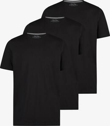 redmond Shirt 'Basic' in Schwarz: Vorderseite