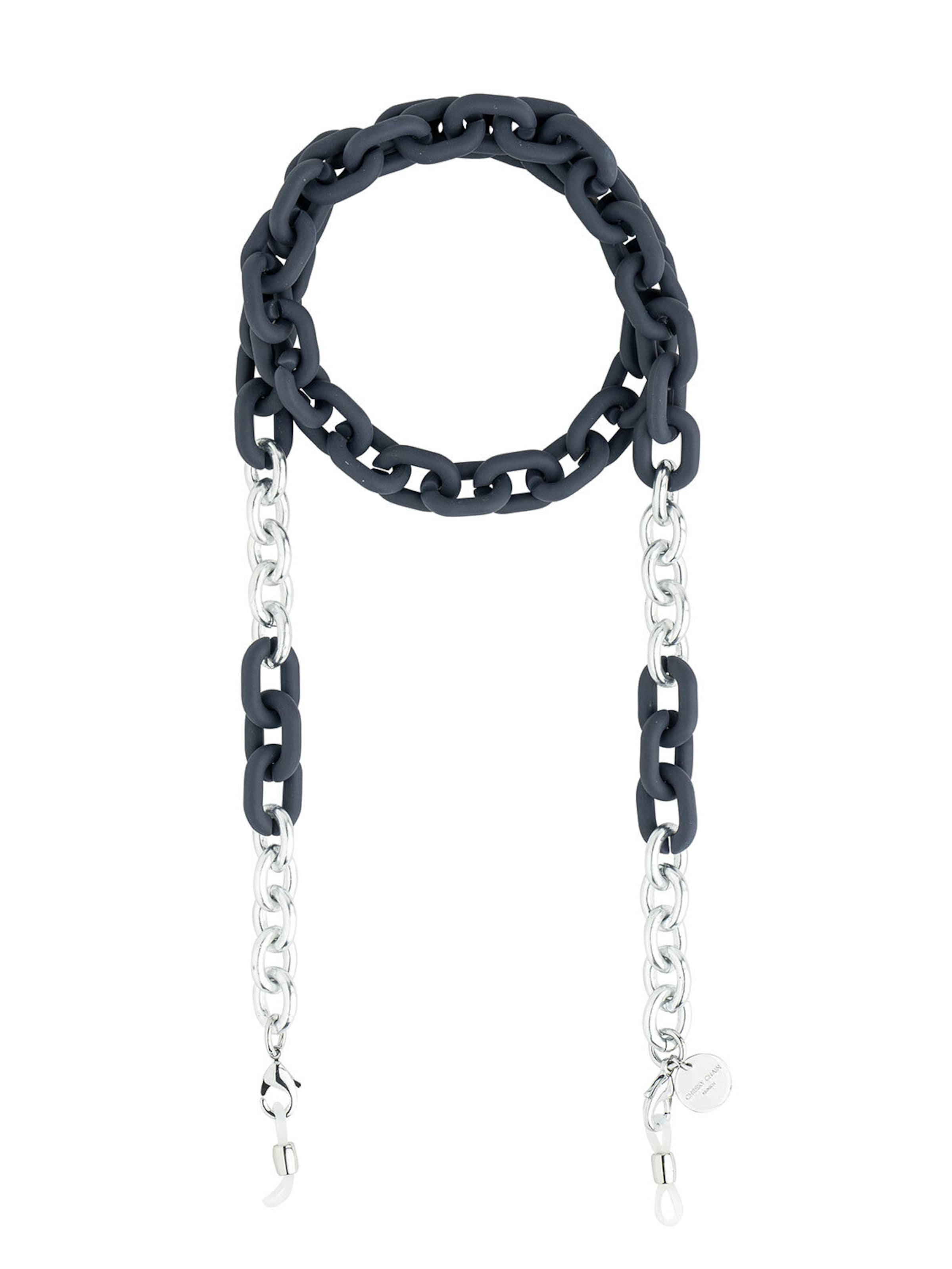 Cheeky Chain Munich Ketting 'Lio' in Grijs: voorkant