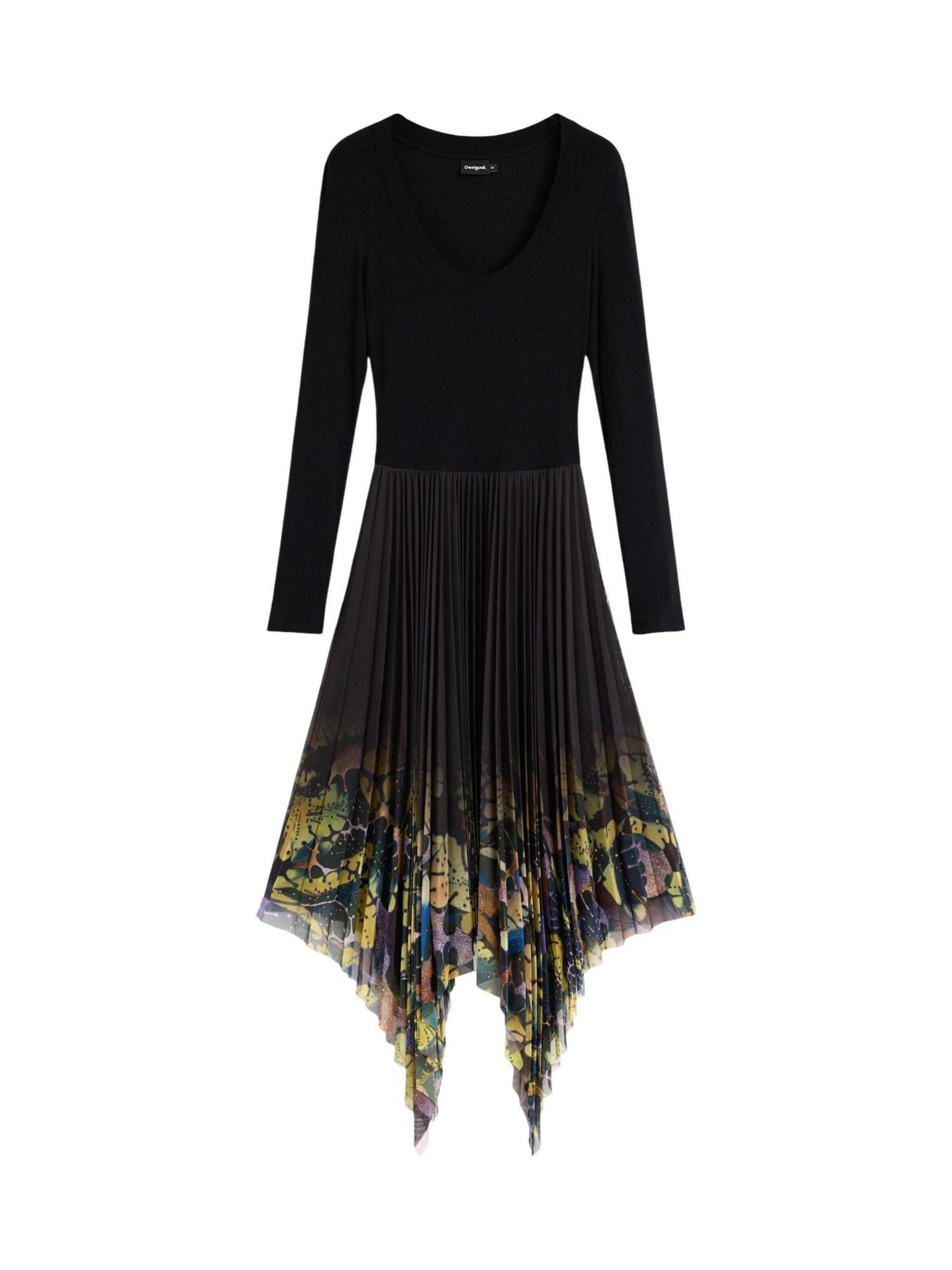 Desigual Jurk 'VEST_ALBA_LACROIX 26WWVK10' in Zwart