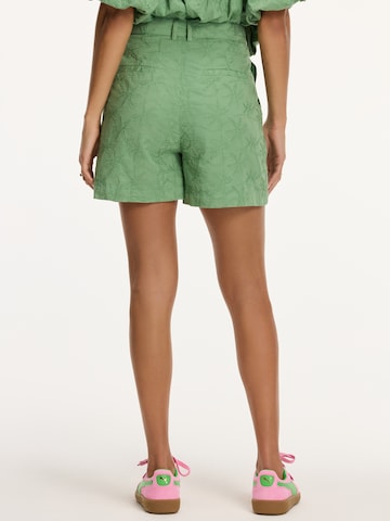 Regular Pantalon à pince 'Marte' Shiwi en vert
