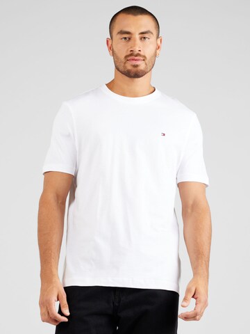 T-Shirt TOMMY HILFIGER en blanc : devant