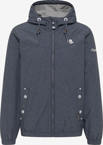 Schmuddelwedda Between-season jacket 'Halee' in Blue: front