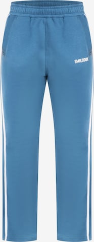 Pantalon 'Tariq' Smilodox en bleu : devant