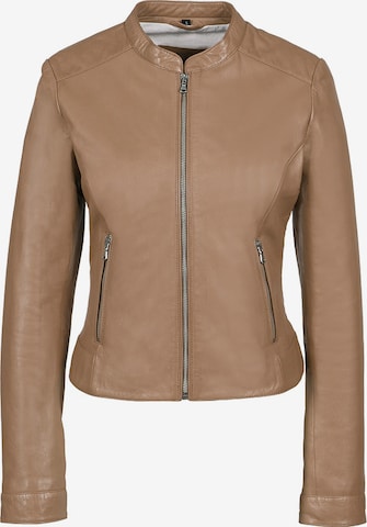 ruda FREAKY NATION Demisezoninė striukė ' Leatherjacket ': priekis