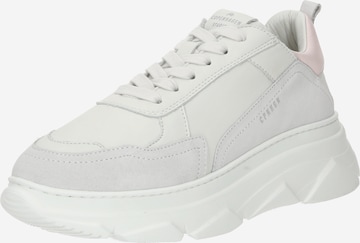 Baskets basses 'CPH40' Copenhagen en blanc : devant