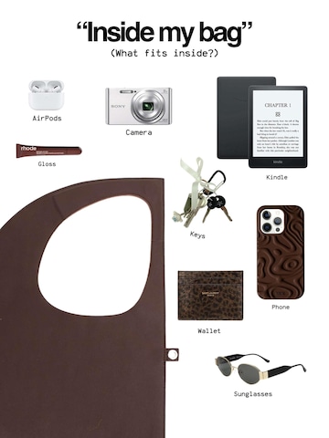 MAS1 Shoulder bag 'D Bag x Duo' in Brown