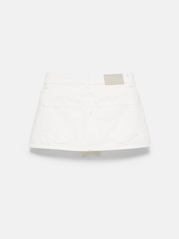 Pull&Bear Sukňa - Biela