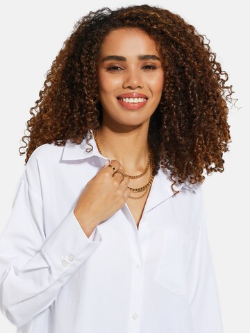 Chemisier 'Delialah' Threadbare en blanc