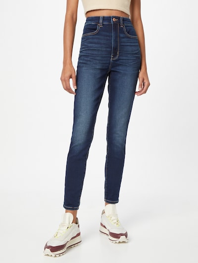 sötétkék American Eagle Jeggings, Modell nézet
