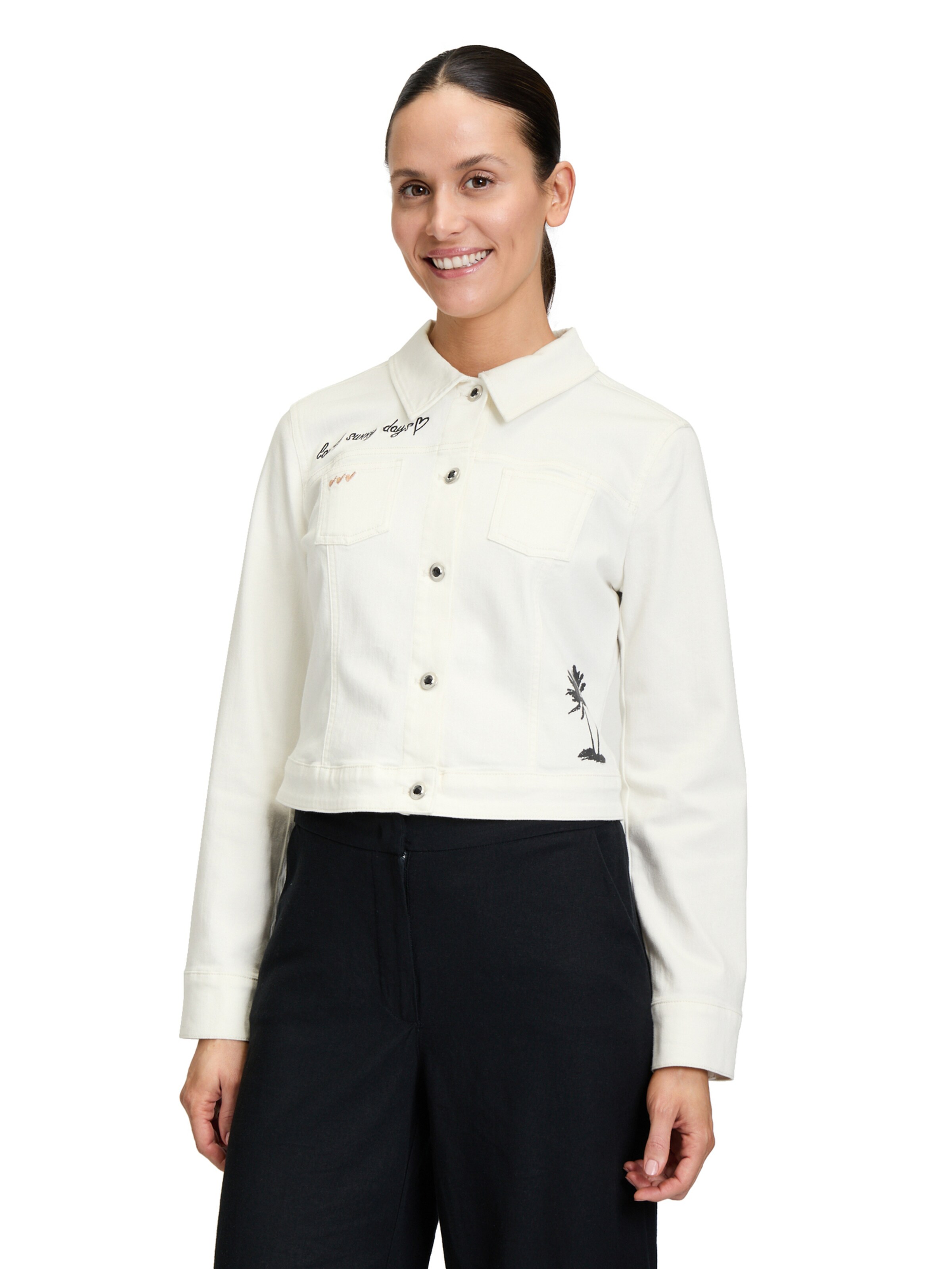 Giacca di mezza stagione di Betty Barclay in bianco