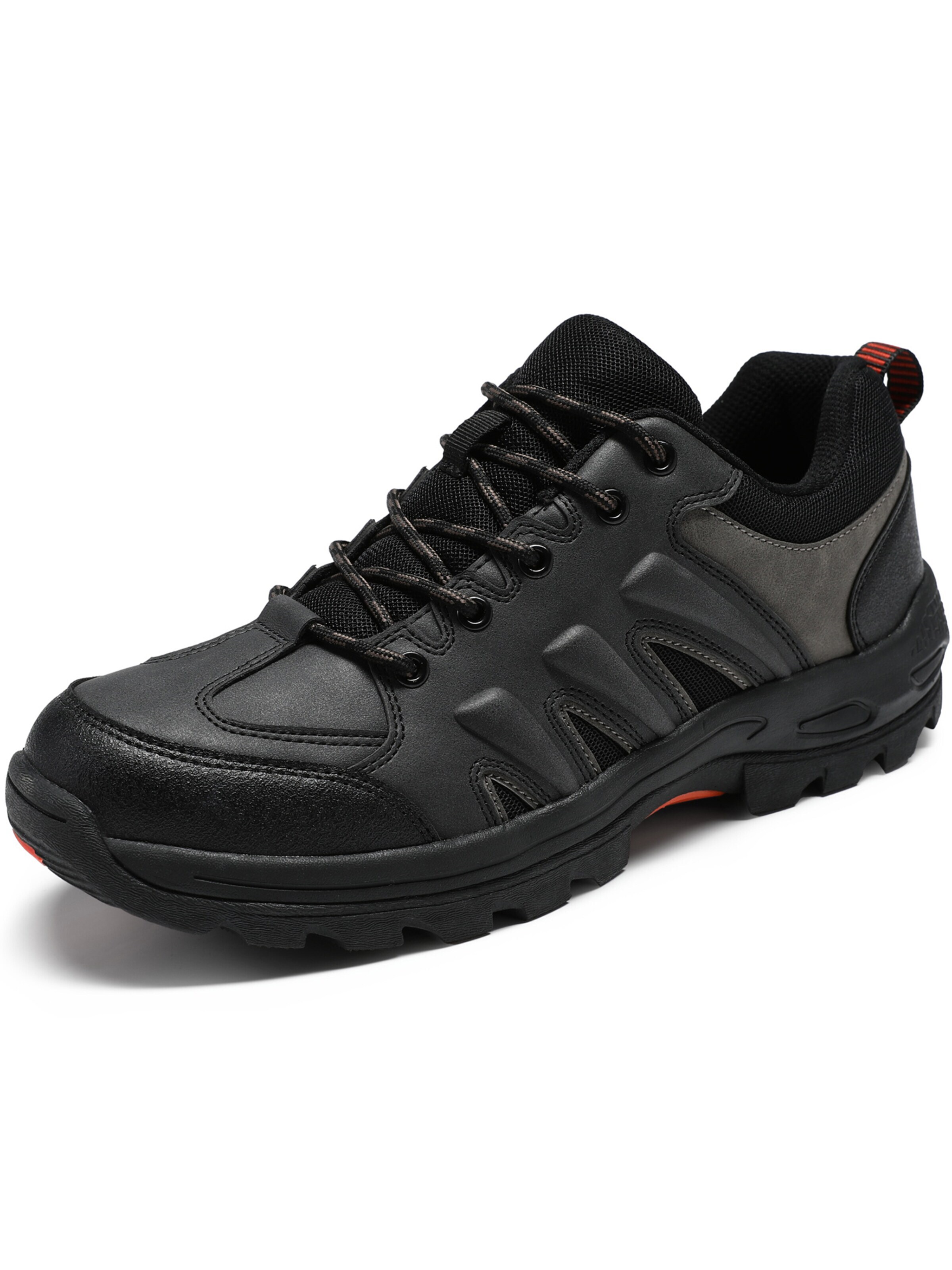 YOUTHUP Athletic Shoes 'Zehenkappe' in Black: front