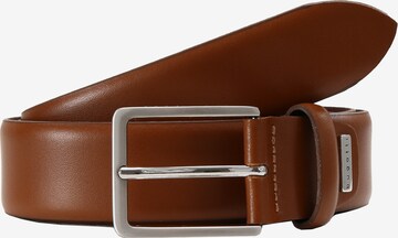 Ceinture bugatti en marron : devant