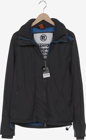 Superdry Jacke XL in Grau: Vorderseite