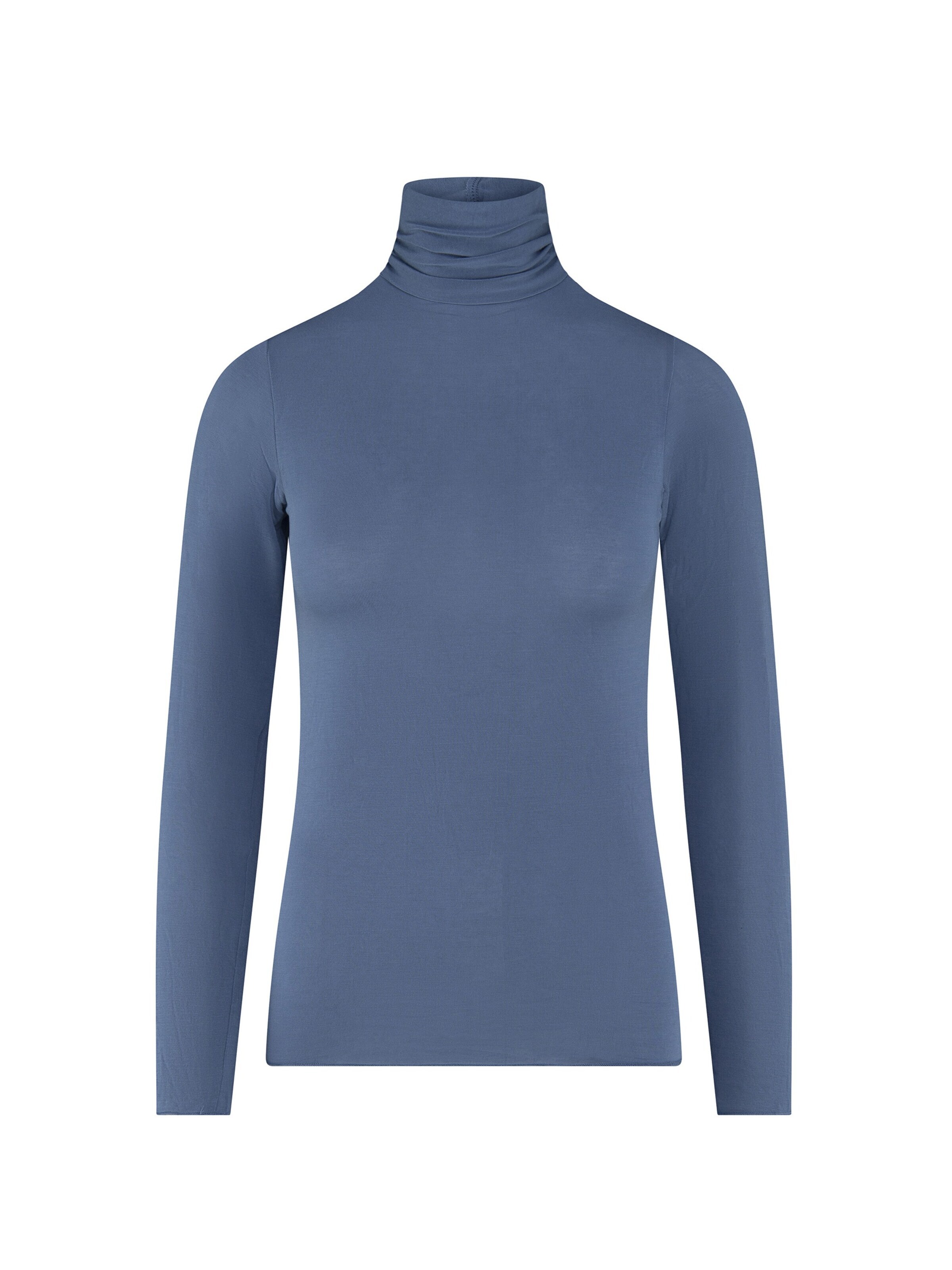 Ciocca Unterhemd 'Body Dolcevita Manica Lunga in Cashmere e Modal'‌‌‌‌ in Blau: Vorderseite
