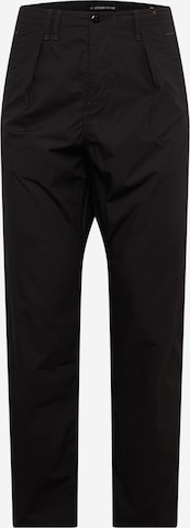 G-Star RAW Normalny krój Spodnie w kolorze czarny: przód