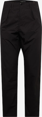 Regular Pantalon G-Star RAW en noir : devant