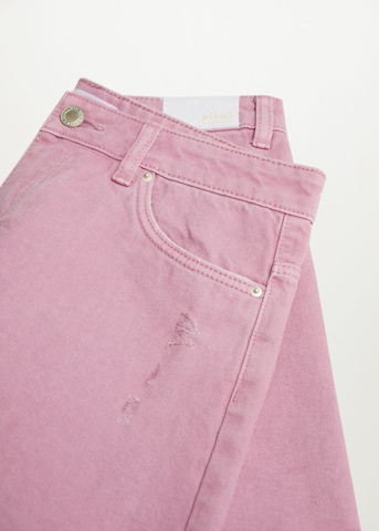 MANGO TEEN Regular Shorts in Pink