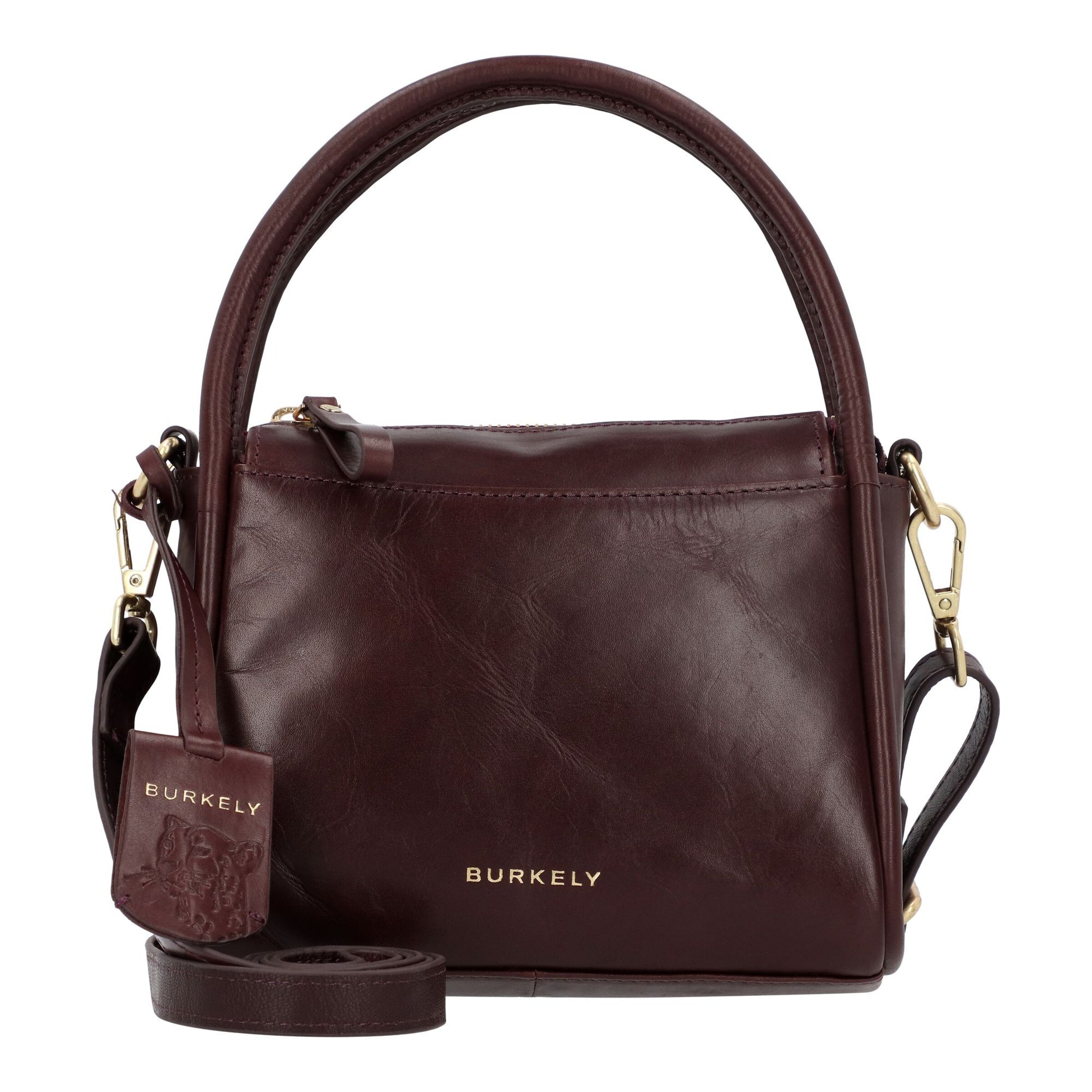 Burkely Schultertasche 'Vintage Veda' in Rot: Vorderseite