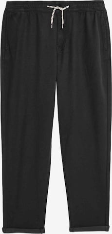 Marks & Spencer Regular Trousers in Black: front
