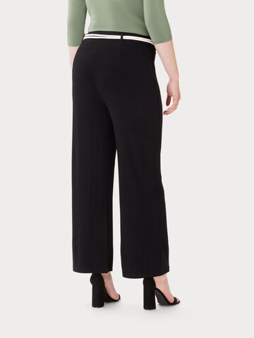 Les Lunes Flared Hose 'Lauren' in Schwarz