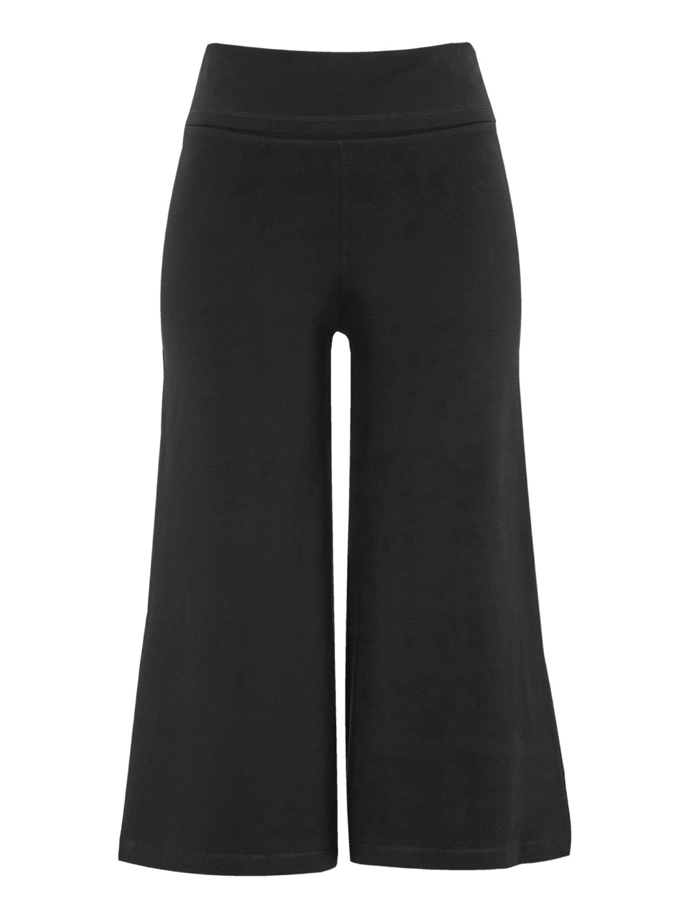 Cellbes of Sweden Wide Leg Hose in Schwarz: Vorderseite