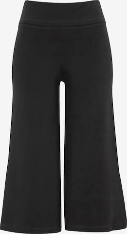 Cellbes of Sweden Wide leg Broek in Zwart: voorkant