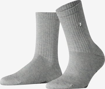 BURLINGTON Socks 'Fleet Street' in Grey: front