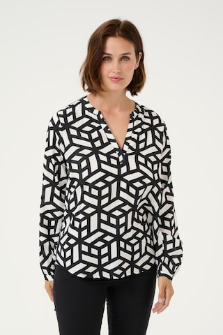 Kaffe Bluse 'KAJalie' in Weiß: Vorderseite