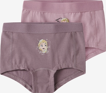purpurinė NAME IT Apatinės kelnaitės 'NMFAplaja Frozen': priekis