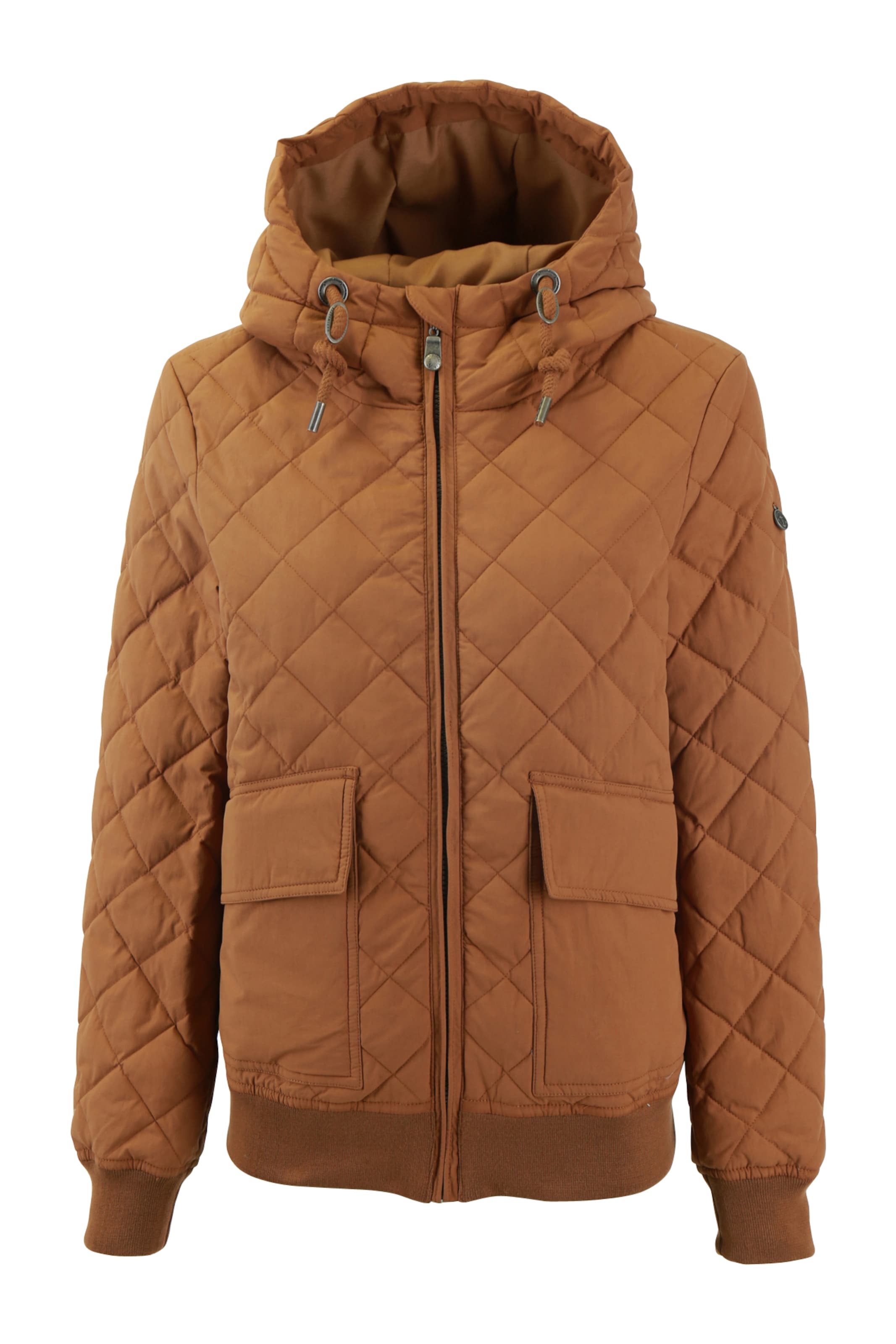 DreiMaster Vintage Prechodná bunda - Hnedá: predná strana