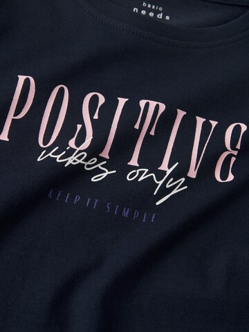 T-Shirt 'NKFVIOLET' NAME IT en bleu