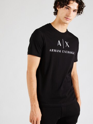 T-Shirt '8NZTCJ' ARMANI EXCHANGE en noir : devant