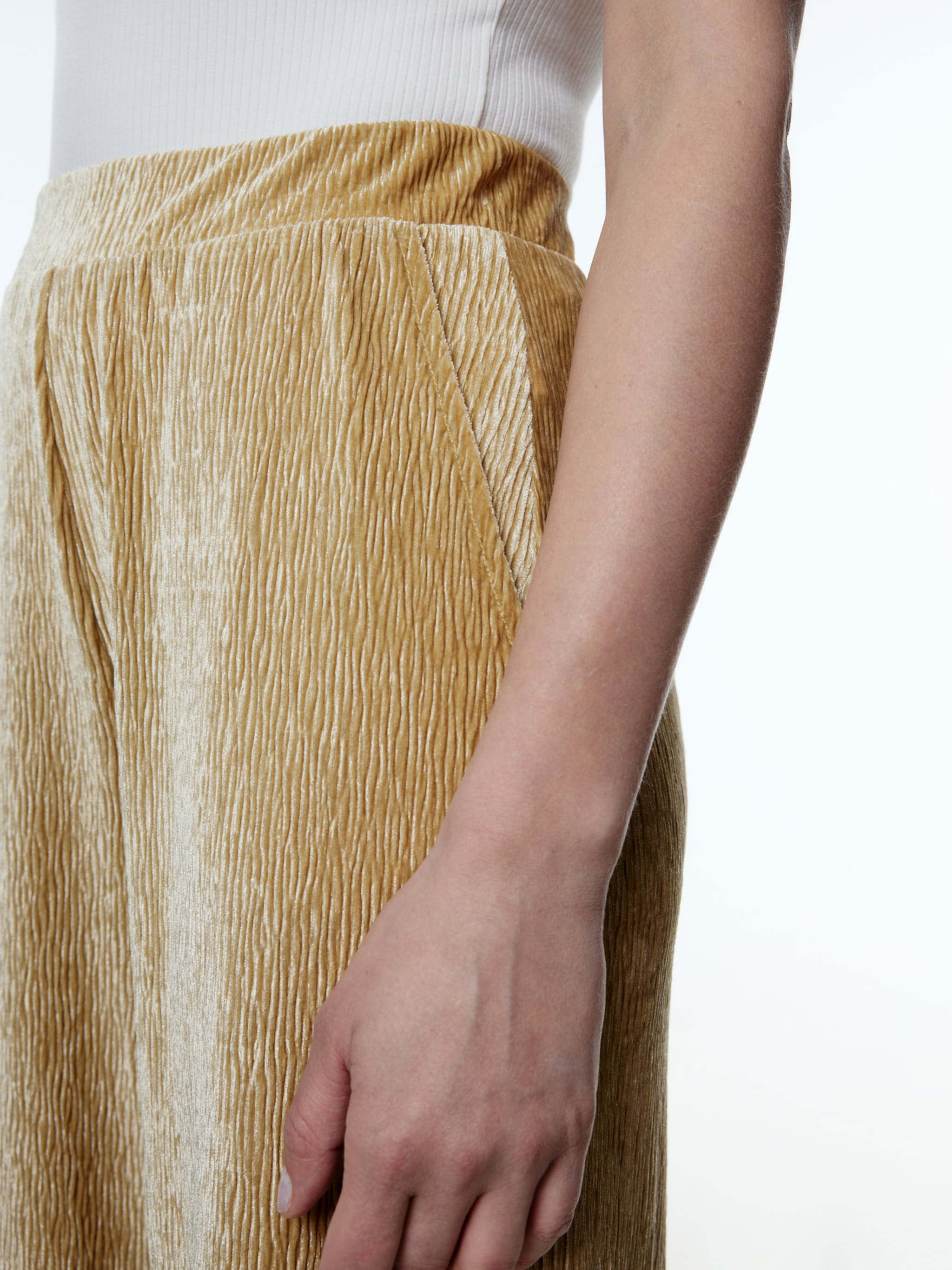 EDITED Producten Broek 'Kini' Geel