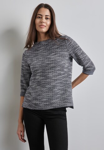 STREET ONE Shirt in Grau: Vorderseite