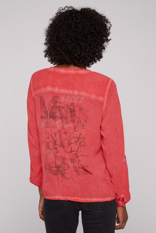 Soccx Blouse 'Memory Lane' in Rood: voorkant