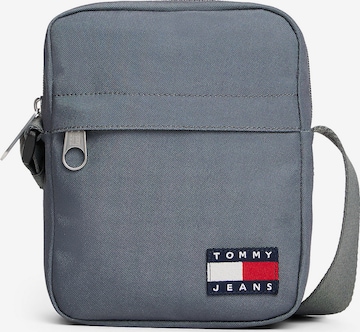 Tommy Jeans Umhängetasche 'ESS' in Grau: Vorderseite