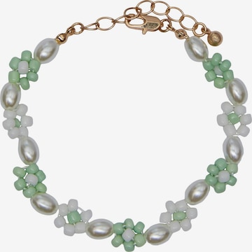 PIECES - Pulseira 'BEDUDI' em verde: frente