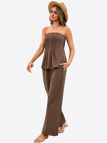 Costum cu pantaloni de la Imily Bela pe maro