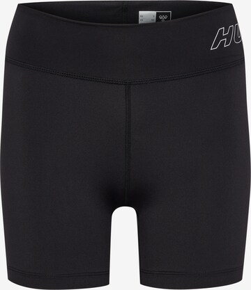 Skinny Pantalon de sport 'Fundamental' Hummel en noir : devant