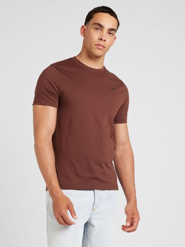 Reebok Sportshirt  'ATHLETE 2.0' in Braun: Vorderseite