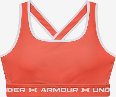 UNDER ARMOUR Sports bra in Orange / White, Item view