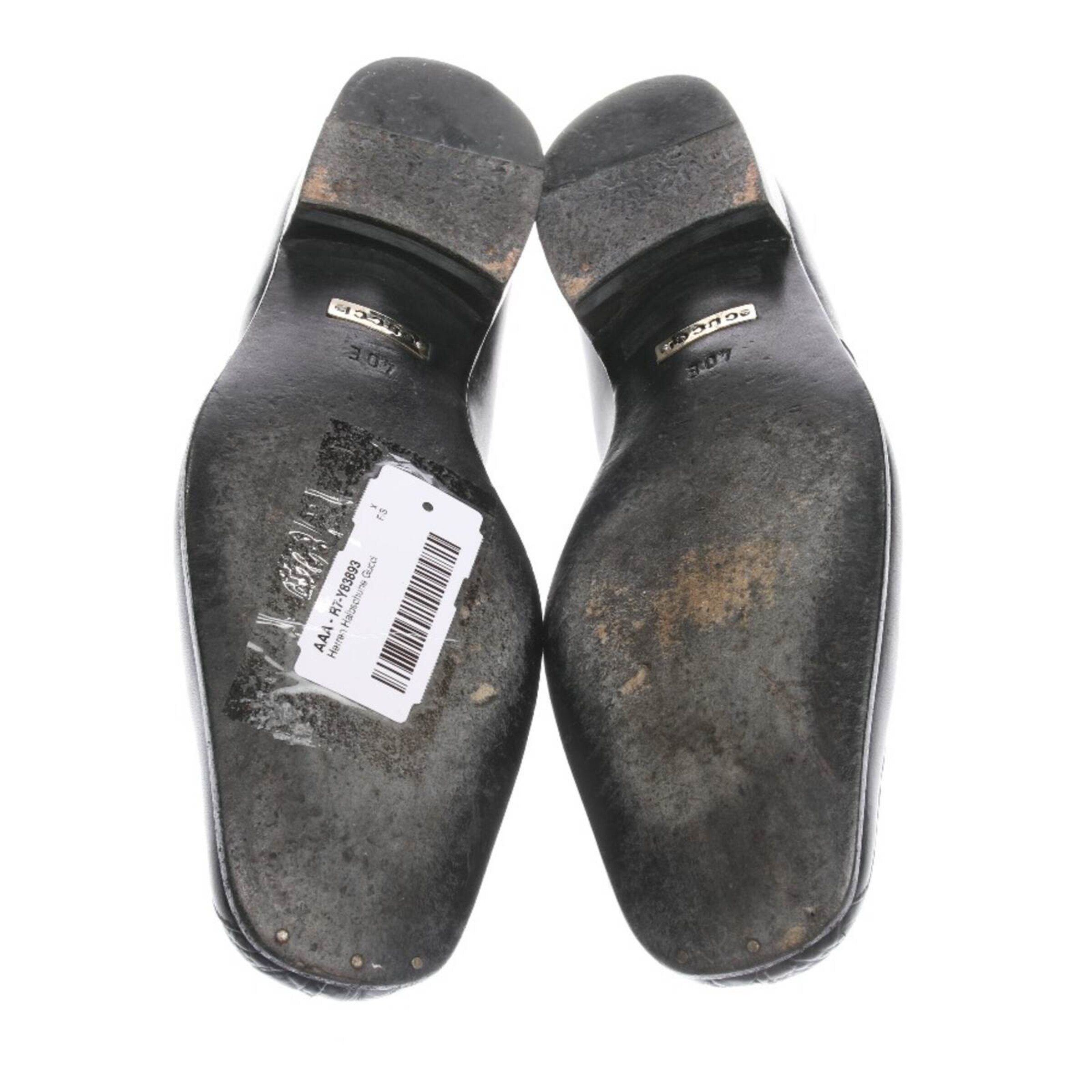 Gucci Halbschuhe 40 in Schwarz