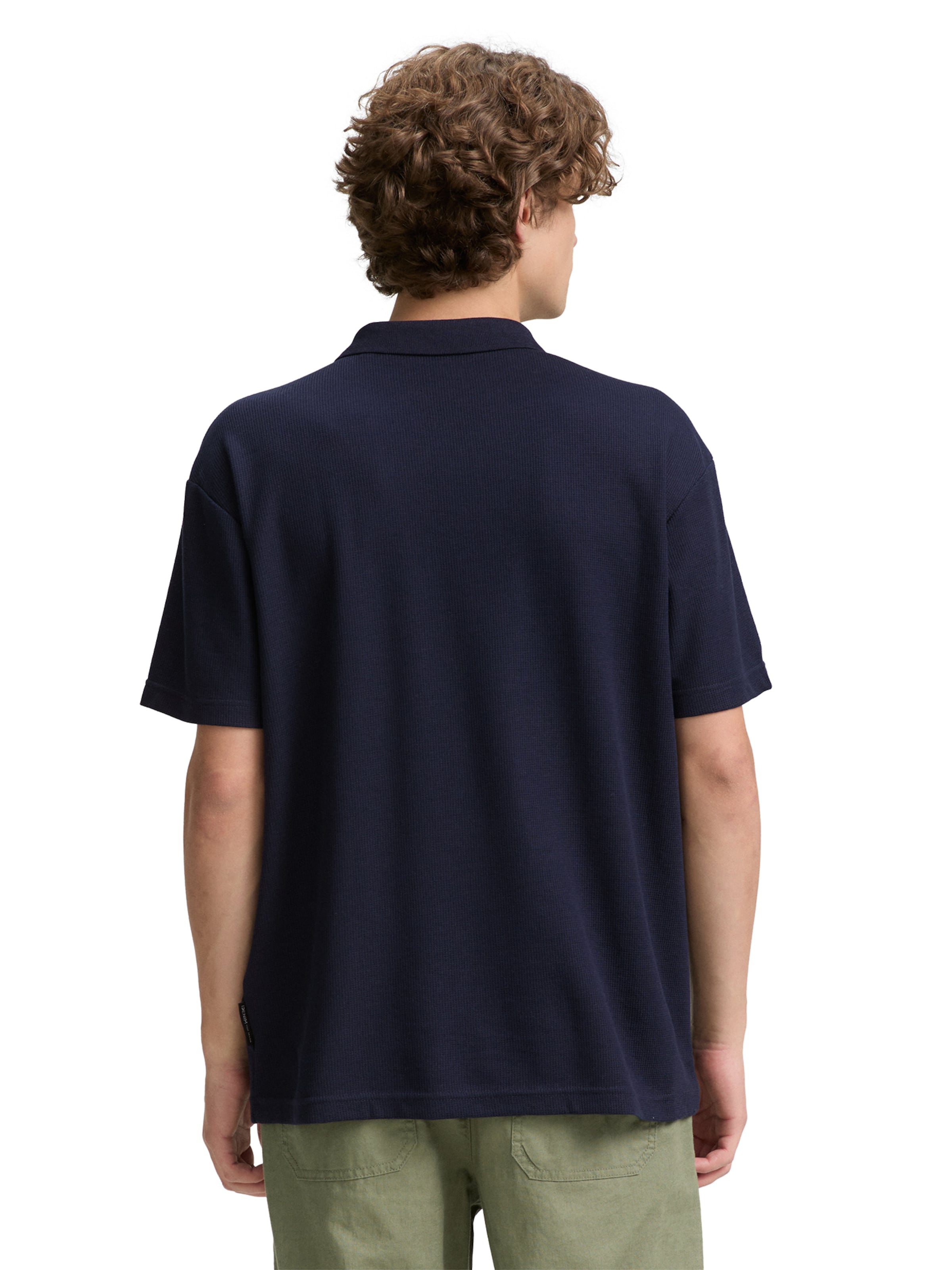 TOM TAILOR DENIM Poloshirt in Blau