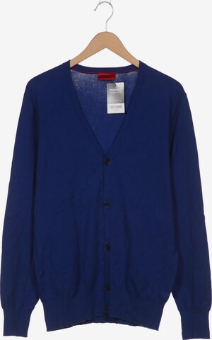 HUGO Sweater & Cardigan in XL in Blue: front
