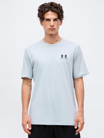 UNDER ARMOUR Funkční tričko – modrá: přední strana