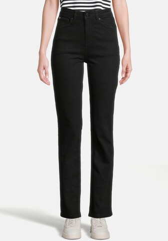 TAMARIS Slim fit Jeans in Black: front