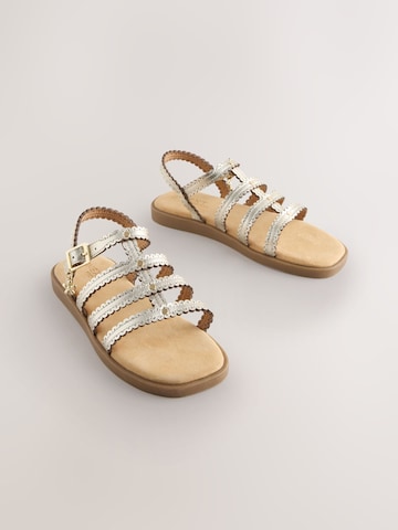 Next Босоножки в Серебристый