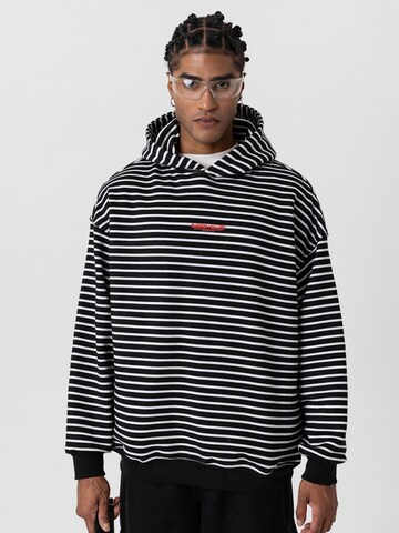 Dandalo - Sudadera 'Sheldon' en negro: frente