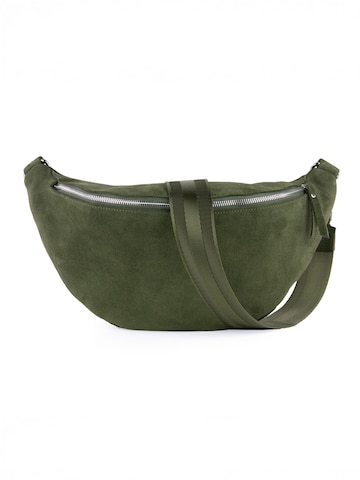 lePelou - Riñonera 'RAVELLO' en verde: frente